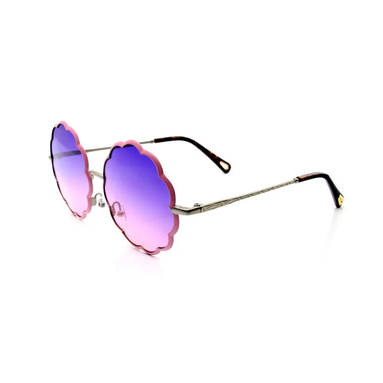 Sunglasses Metal Garland Fashion UV Protection Sun Glasses for Women Or Men