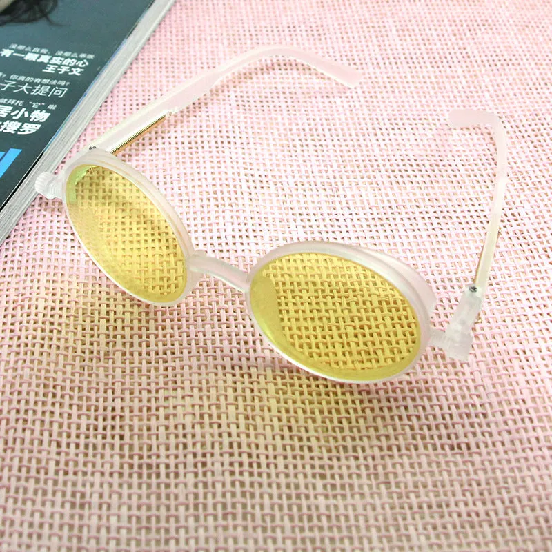 Sunglasses Retro round Prince Glasses Women's UV Protection Sun Glasses