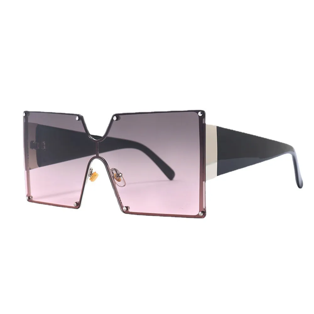 Sunglasses Square Siamese UV Protection Sun Glasses