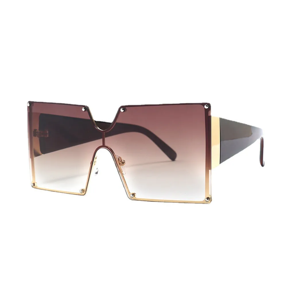 Sunglasses Square Siamese UV Protection Sun Glasses