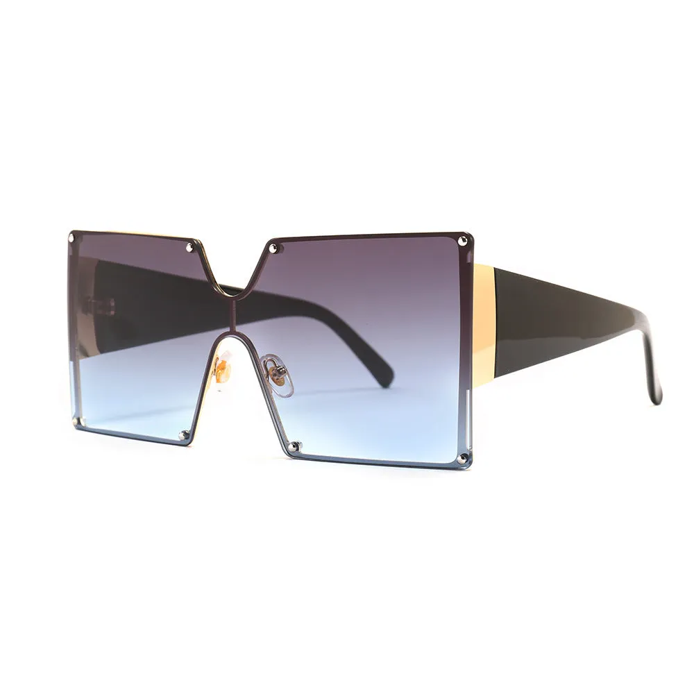 Sunglasses Square Siamese UV Protection Sun Glasses