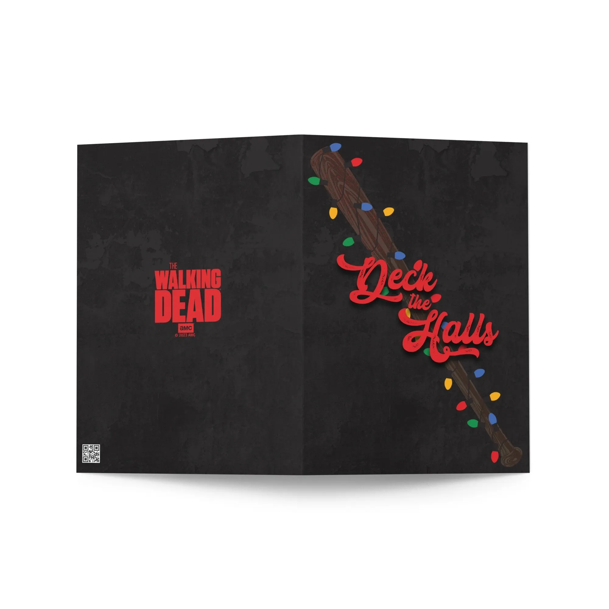 The Walking Dead Deck The Halls Greeting Card