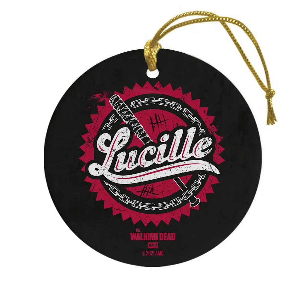 The Walking Dead Lucille Double-Sided Ornament