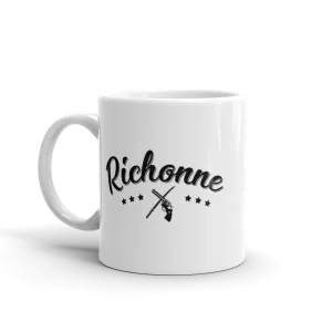 The Walking Dead Richonne White Mug