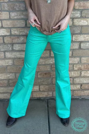 WALKING WEST DENIM TURQUOISE